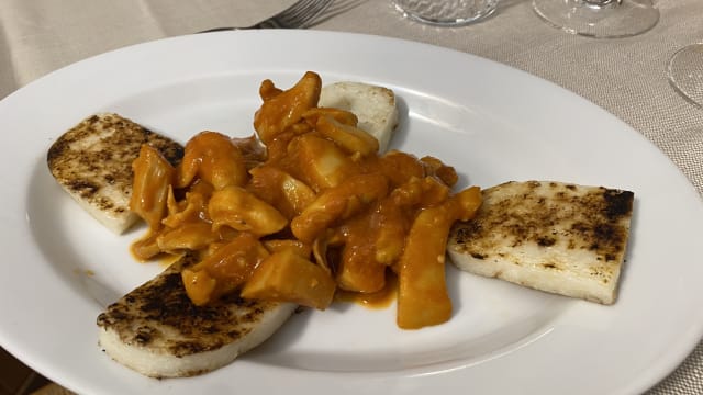 seppie in umido con polenta