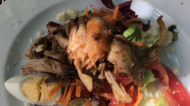 insalata fredda di gallina bianca