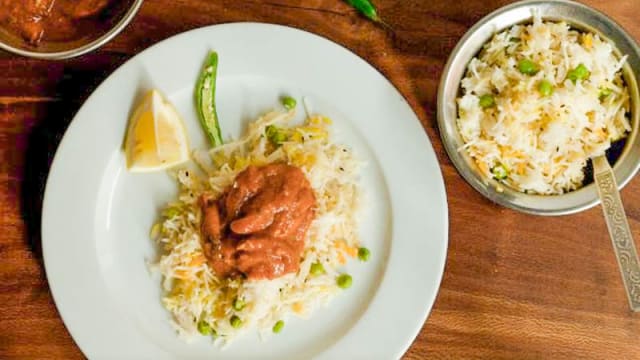 Butter chicken e riso
