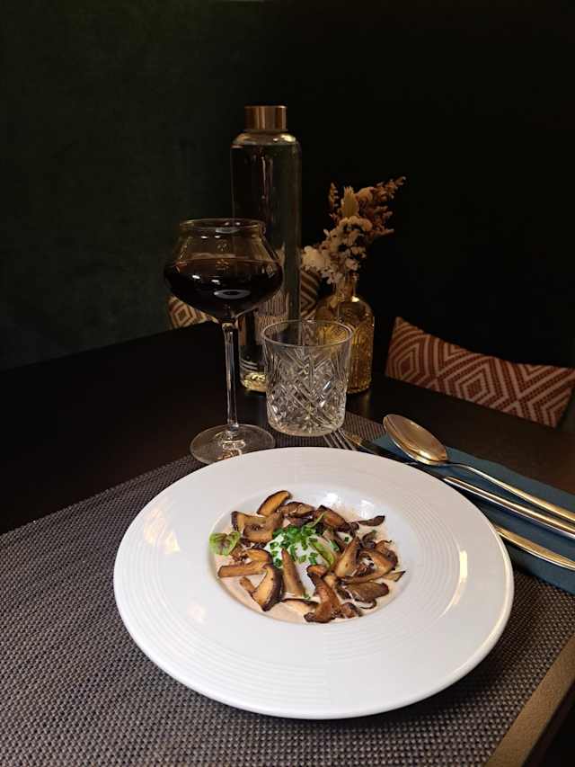 Œuf parfait bio aux champignons