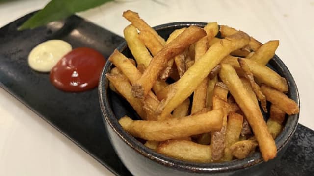 Le monticule de frites