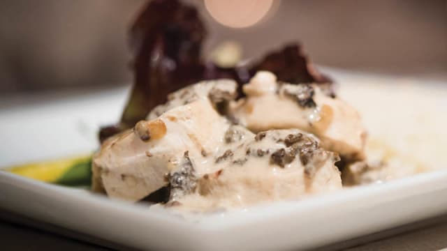 suprême de dinde aux morilles