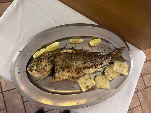 Orata alla griglia per 2 persone