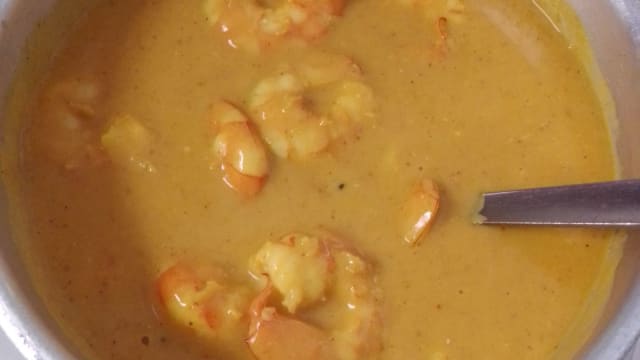 Caril gambas a Zé Pedro 