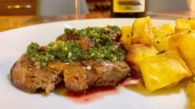 diaframma e salsa chimichurri