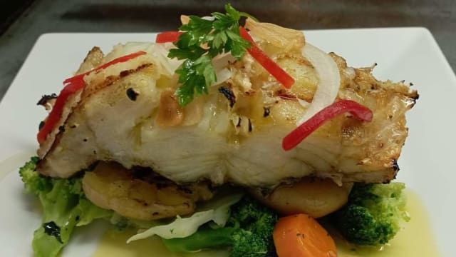 O nosso bacalhau á lagareiro