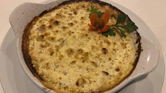 Bacalhau com natas