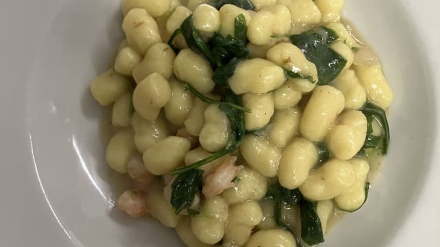 Gnocchetti Rucola e Gamberetti