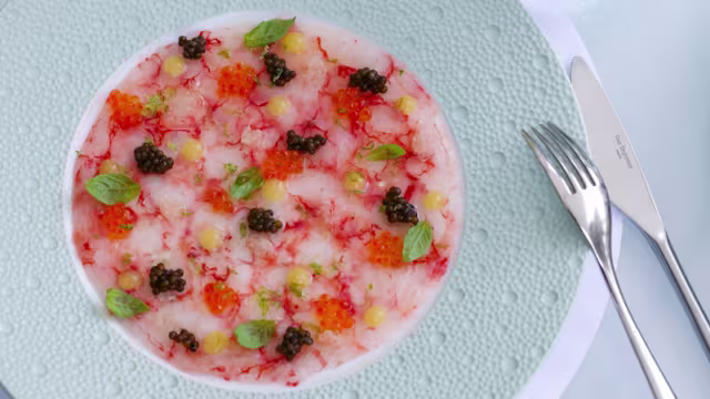 Carpaccio Gamberoni rossi