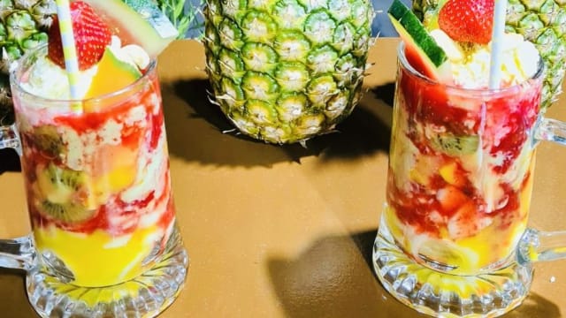 Cocktail de fruits classique!!! 🍉 🍌 🍎