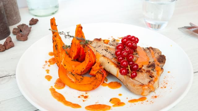 Côté de veau au chorizo