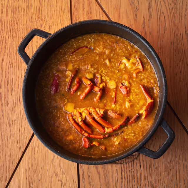 Arroz meloso de bogavante