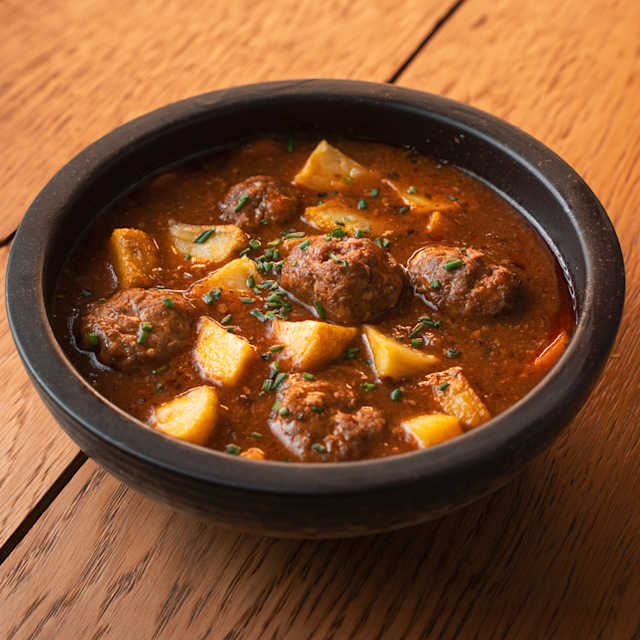 Albóndigas en salsa