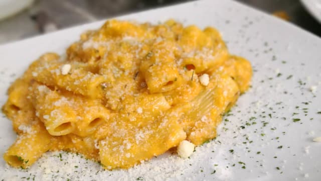 Zucca e salsiccia
