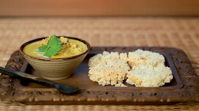 Nataing et son riz soufflé