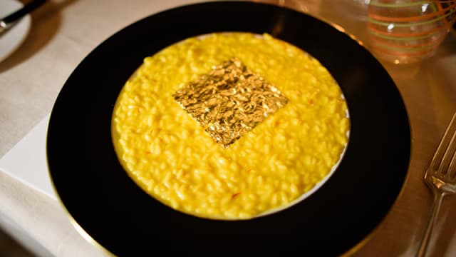 Riso, oro e zafferano