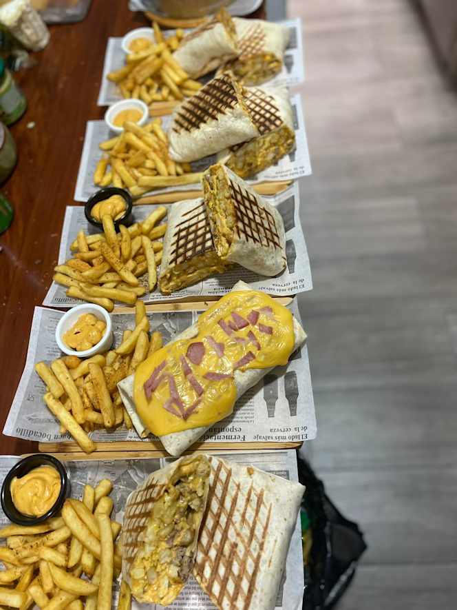 French Tacos Smash Burger Paco de Antequera - 3