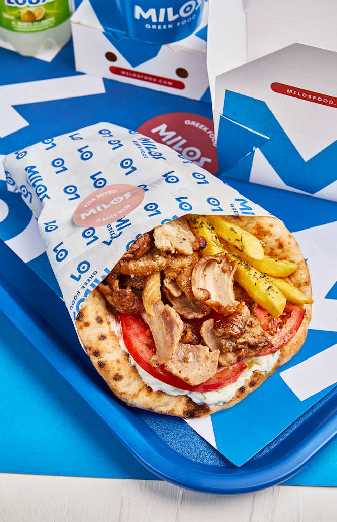Milos Greek Food - Regina Margherita - 3