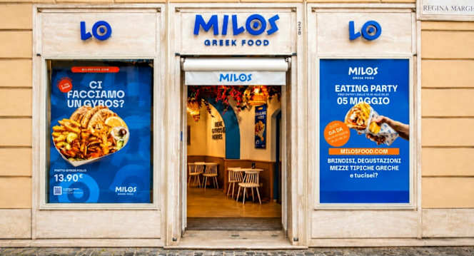Milos Greek Food - Regina Margherita - 2