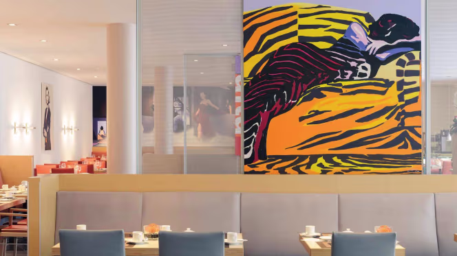 Piazza im Mercure Hotel Düsseldorf City Nord - 5