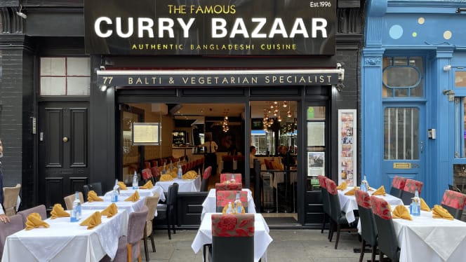 The Famous Curry Bazaar - London - 2
