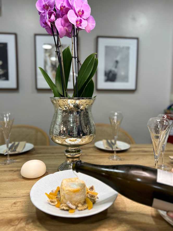 Sabrage Champagne and Raclette Bar - 3