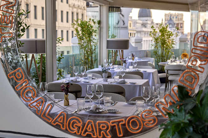 Picalagartos Sky Bar - Hotel NH Collection Gran Vía - Madrid - 1