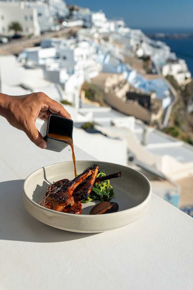 Mylos Restaurant Champagne Bar - Santorini - 3