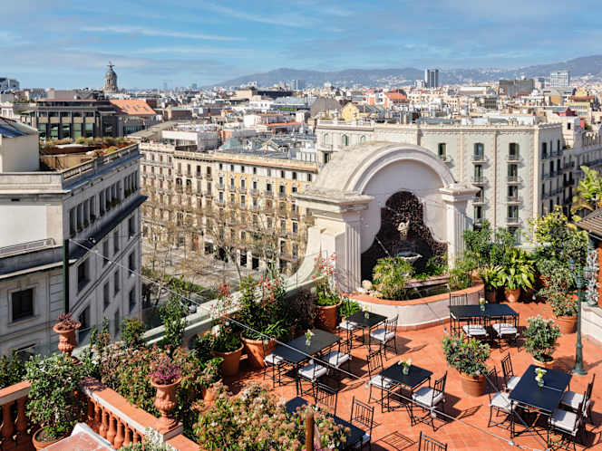 Rooftop Garden - El Palace Barcelona - 8