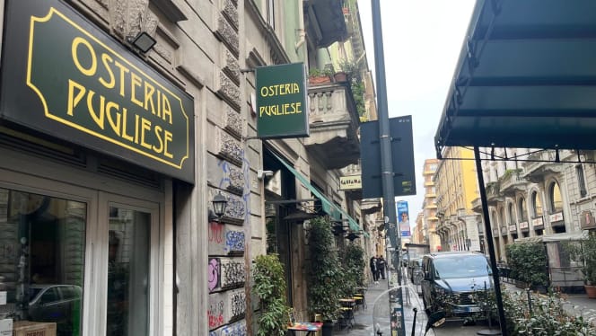 OSTERIA PUGLIESE - Milano - 2