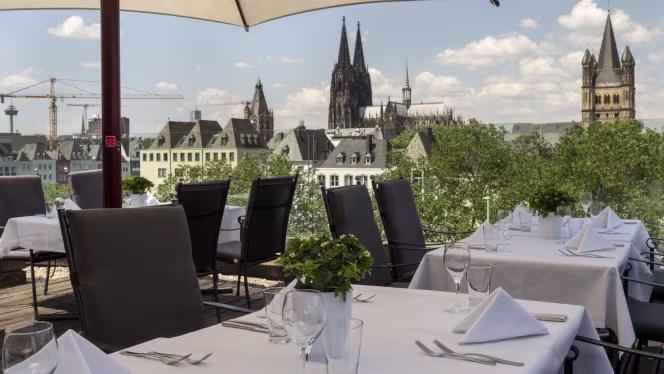 Restaurant Bellevue: Maritim Hotel Köln - Koln - 4
