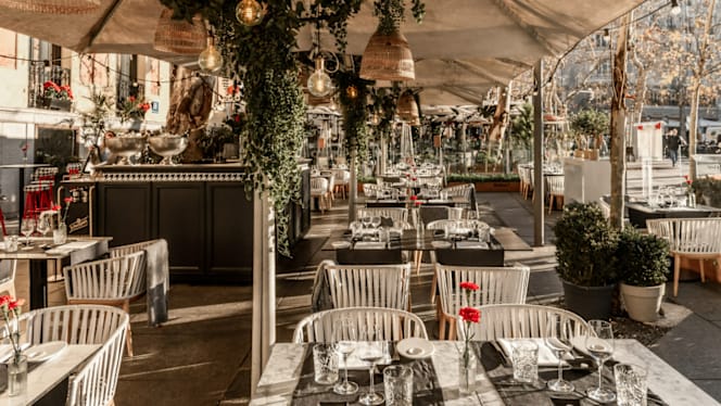 Terraza y Restaurante Malvar- Hotel Hospes Puerta de Alcalá - Madrid - 7