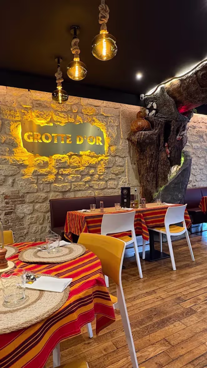 La grotte d’or - Restaurant - Paris