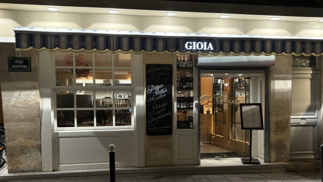 Gioia - Restaurant - Paris