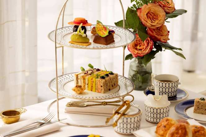 Champagne Afternoon Tea at the Wellington Lounge - 1