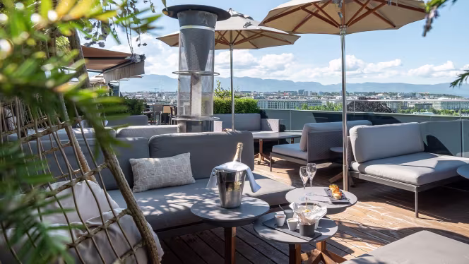 MET Rooftop Lounge - Hôtel Métropole Genève - Geneve - 6