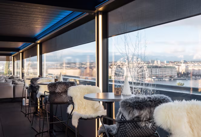 MET Rooftop Lounge - Hôtel Métropole Genève - Geneve - 1