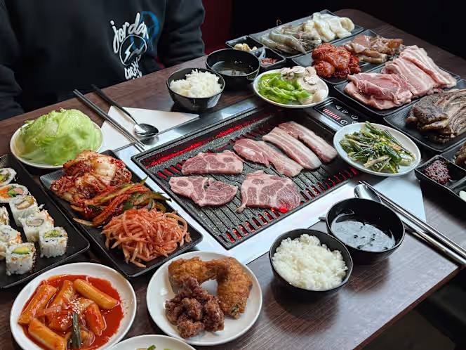 Hama Korean BBQ buffet - 1